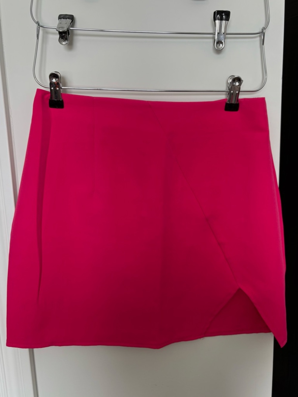 SHEIN Bright Hot Pink Mini Skirt